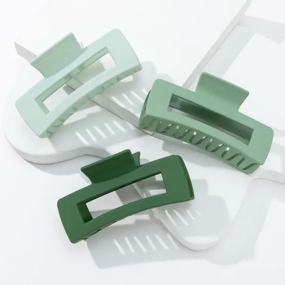 3pcs Square Hair Clip - New - Picture 1 of 5